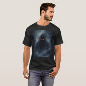 Dark Entity in the Fog Creepy Horror T-Shirt (Vorne ganz)