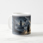 Dark Escape und Heilige Stille Tasse (Vorderseite Links)