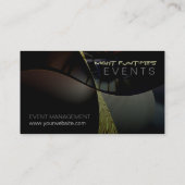 DARK Events STYLE Business Card Visitenkarte (Rückseite)