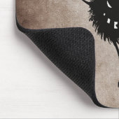 Dark Evil Christmas Bug Mousepad (Ecke)