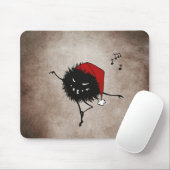 Dark Evil Christmas Bug Mousepad (Mit Mouse)