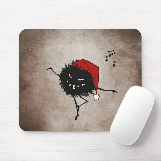 Dark Evil Christmas Bug Mousepad (Mit Mouse)