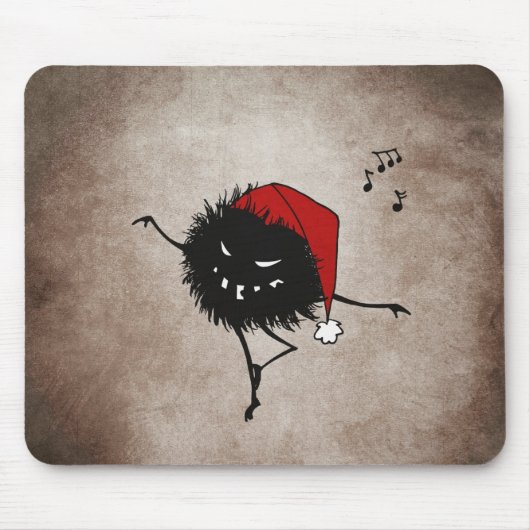 Dark Evil Christmas Bug Mousepad (Vorne)