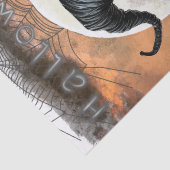 Dark Evil Hexe Seidenpapier (Detail)