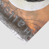 Dark Evil Hexe Seidenpapier (Detail)
