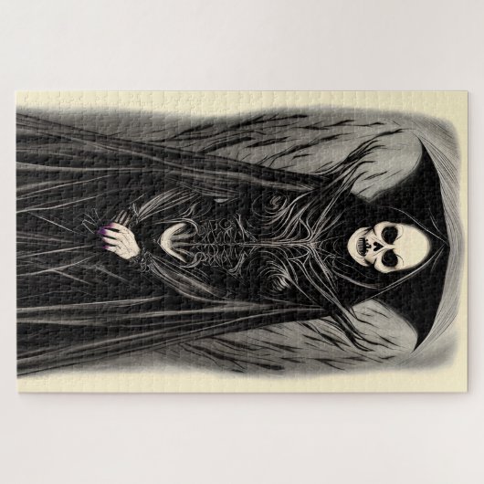 Dark Evil Hexenkönigin Puzzle (Horizontal)