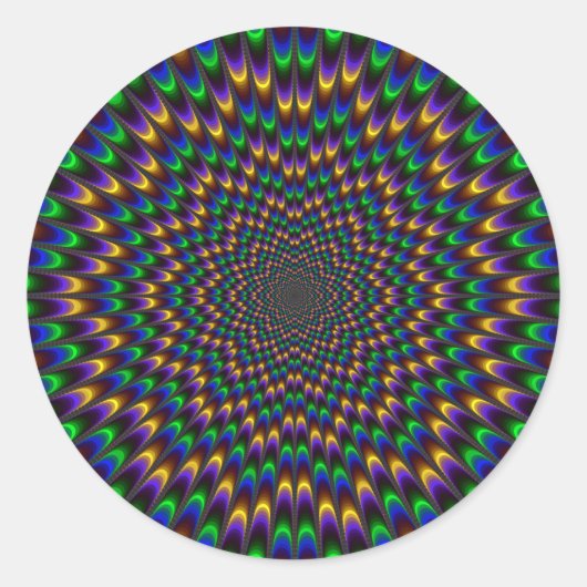 Dark Eye Bender Runder Aufkleber (Vorderseite)