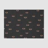 Dark Eye Pattern Tissue Paper Seidenpapier (Vorderseite)