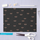 Dark Eye Pattern Tissue Paper Seidenpapier (Handwerk)