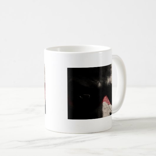 Dark Eyes - Mug Two-Image Kaffeetasse (VorderseiteRechts)