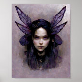 Dark Fairy 2 Goth Gothic Fantasy Art Poster (Vorne)
