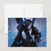 Dark Fairy Fantasy Art Postkarte (Vorne/Hinten)