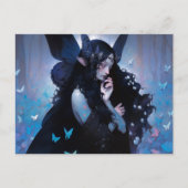Dark Fairy Fantasy Art Postkarte (Vorderseite)