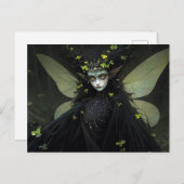 Dark Fairy Fantasy Art Postkarte (Vorne/Hinten)