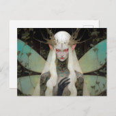 Dark Fairy Fantasy Art Postkarte (Vorne/Hinten)