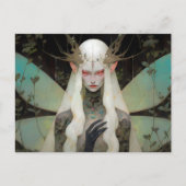 Dark Fairy Fantasy Art Postkarte (Vorderseite)