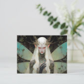 Dark Fairy Fantasy Art Postkarte (Stehend Vorderseite)