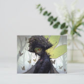 Dark Fairy Fantasy Art Postkarte (Stehend Vorderseite)