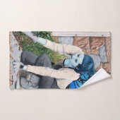 Dark Fairy Garden Gardener Fantasy Art Bath Handtü Badhandtuch Set (Handtuch)