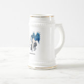 Dark Fairy Gardener Fantasy Art Beer Stein Bierglas (VorderseiteRechts)