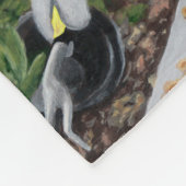 Dark Fairy Gardener Fantasy Art Fleece Blanket (Ecke)