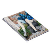 Dark Fairy Gardener Fantasy Art Spirituosen Notebo Notizblock (Rechte Seite)