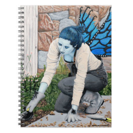 Dark Fairy Gardener Fantasy Art Spirituosen Notebo Notizblock