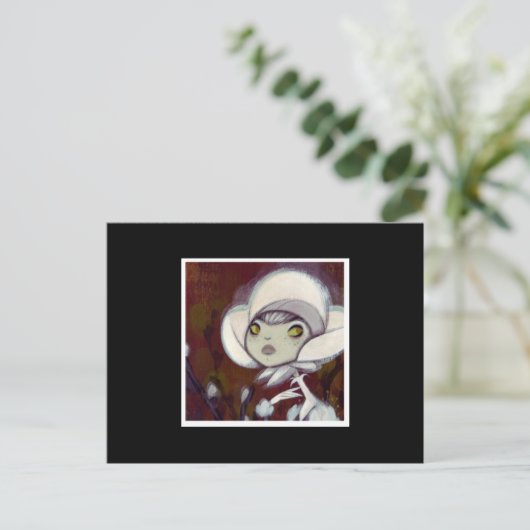 Dark Fairy Tale Character 11 Postkarte (Stehend Vorderseite)