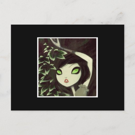 Dark Fairy Tale Character 16 Postkarte (Vorderseite)