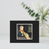 Dark Fairy Tale Character 2 - Rapunzel Postkarte (Stehend Vorderseite)