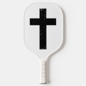 Dark Faith Cross Pickleball Schläger (Vorderseite)