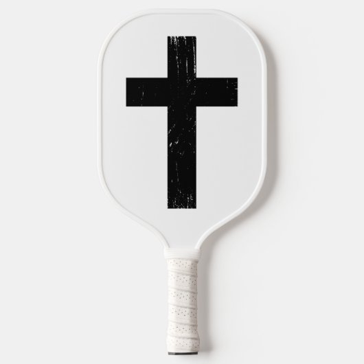 Dark Faith Cross Pickleball Schläger (Vorderseite)