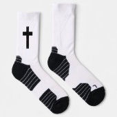 Dark Faith Cross Socken (Rechts)