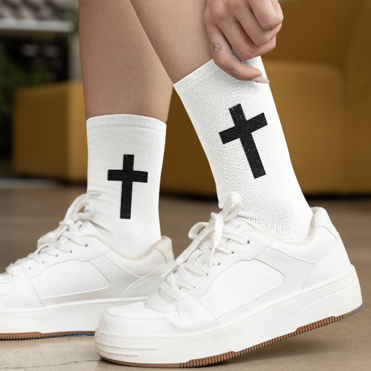 Dark Faith Cross Socken