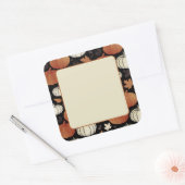 Dark Fall Pumpkins Halloween Label Sticker (Umschlag)