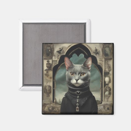 Dark Familiars Magnet (Vorderseite/Rückseite)