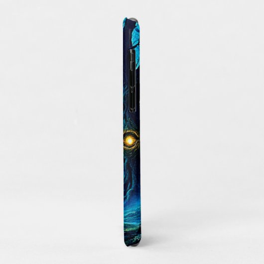 Dark Fantasy Eyeball Forest Design Case-Mate iPhone Hülle (Hinten/Links)