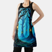 Dark Fantasy Eyeball Forest Design Schürze (InSitu)
