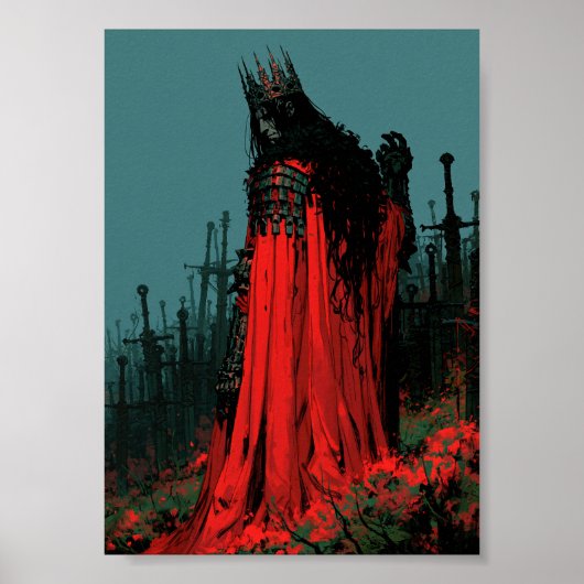 Dark Fantasy Gefallener Engel Poster (Vorne)