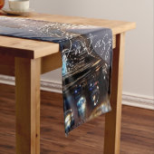 Dark fantasy girl / Aesthetic Mittelgroßer Tischläufer (Beispiel)