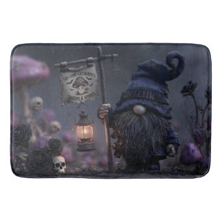 Dark Fantasy Gnome at The Gone-Gatherer's Tavern Badematte