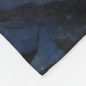 Dark Fantasy Gothic Violinist in Moonlit Garden Fleecedecke (Ecke)