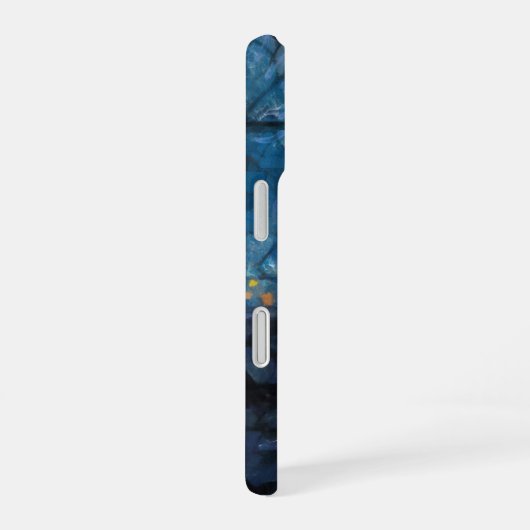 Dark Fantasy Gothic Violinist in Moonlit Garden iPhone 16 Hülle (Rechte Seite)