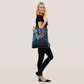 Dark Fantasy Gothic Violinist in Moonlit Garden Tasche (Am Model)