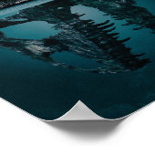 Dark Fantasy Island Art Poster (Ecke)