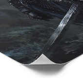 Dark Fantasy Knight Poster (Ecke)