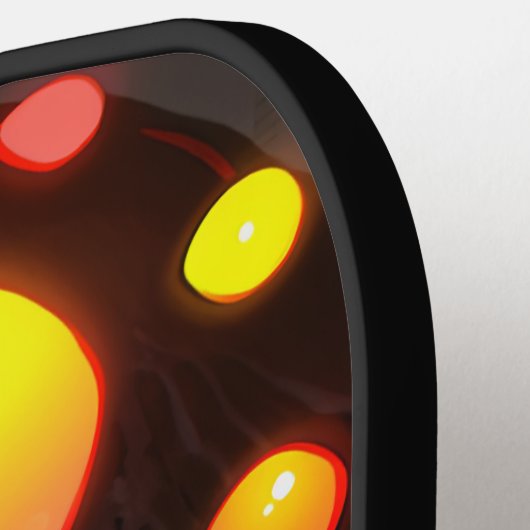 Dark Fantasy Mushroom Elf Anime Girl Pickleball Schläger (Linke Seite)