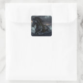 Dark Fantasy Pferde Aufkleber – Storm Stallion Got (Tasche)