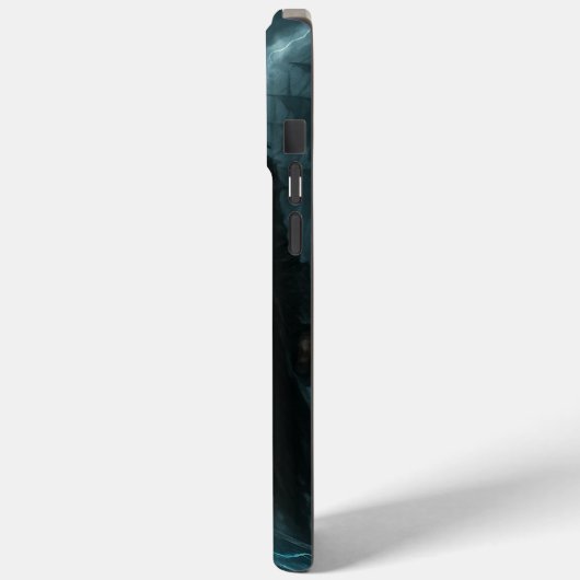 Dark Fantasy Pirate iPhone 15 Pro Max Case (Rückseite / Links)