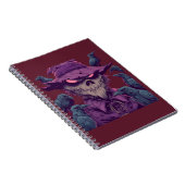 Dark Fantasy Raben-Notizbuch Notizblock (Rechte Seite)